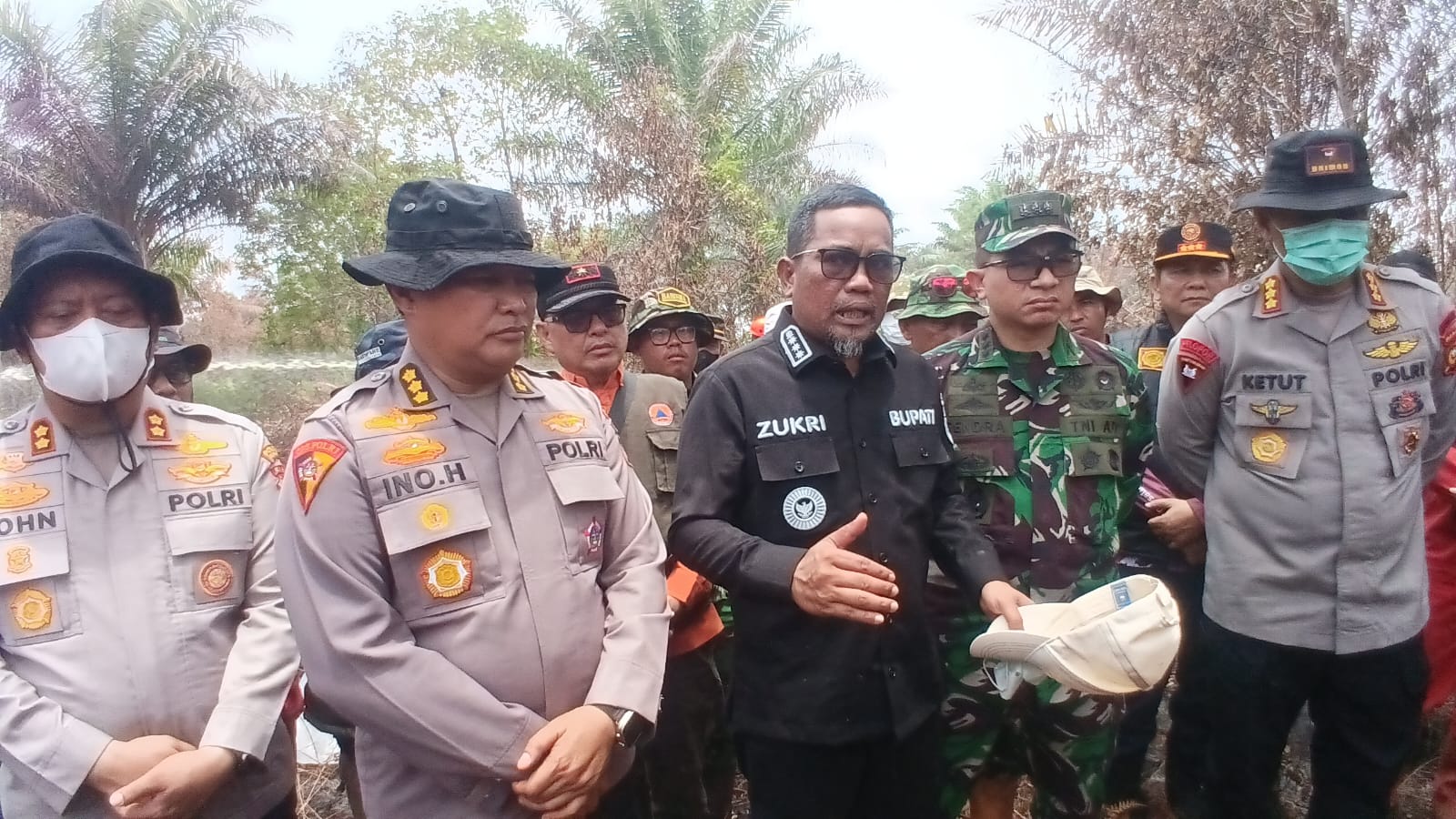 Kolaborasi Polda Riau Berhasil Jinakkan Karhutla Di Lahan Gambut Pelalawan