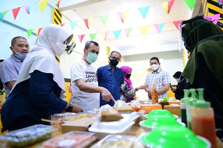Gubri Hadir Dalam Pembukaan Bazar Kuliner Online Tahun 2020
