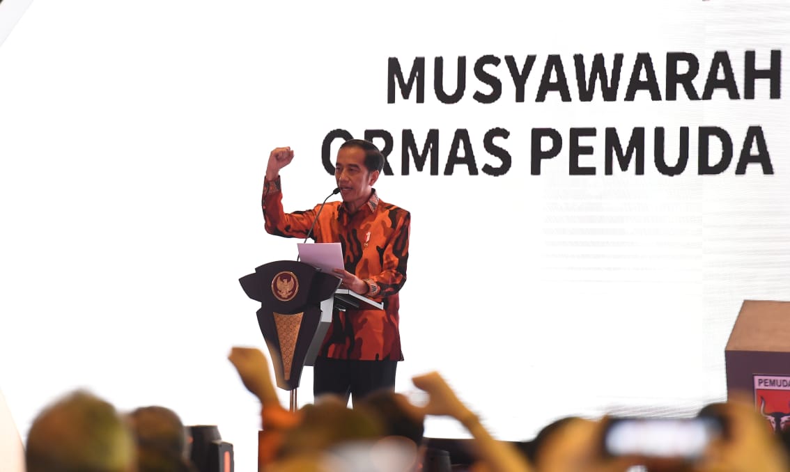 Resmikan Mubes X Pemuda Pancasila, Presiden Jokowi: Terus Jaga Pancasila