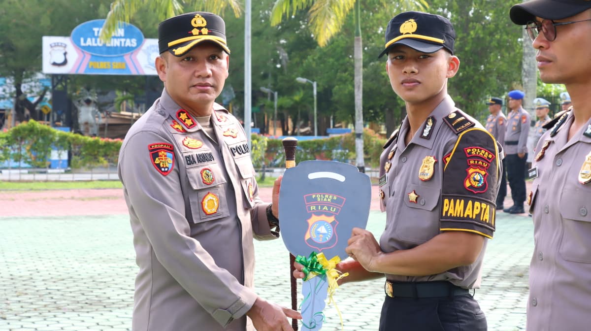 Polres Siak Gelar Apel Launching PAMAPTA 2025, Wujud Semangat Baru Polri Yang Proaktif, Adaptif, Dan Responsif