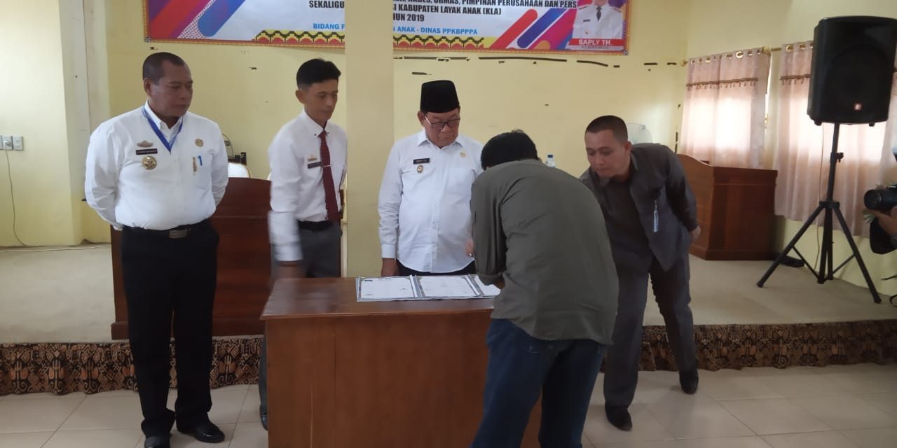 Saply TH Dukung Kabupaten Mesuji Layak Anak