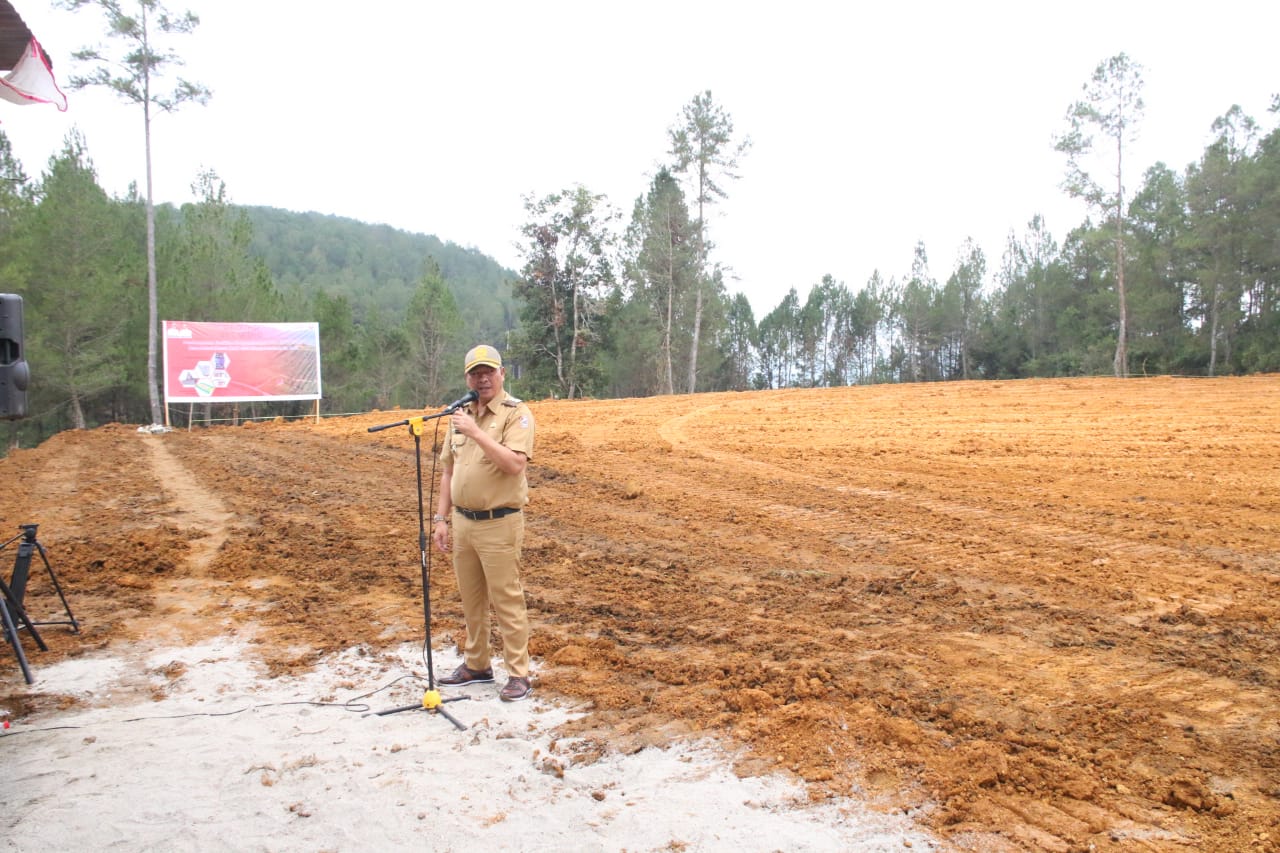 Bupati Taput Hadiri Groundbreaking Pembangunan DAK Fisik Bidang Pariwisata Tahun Anggaran 2023
