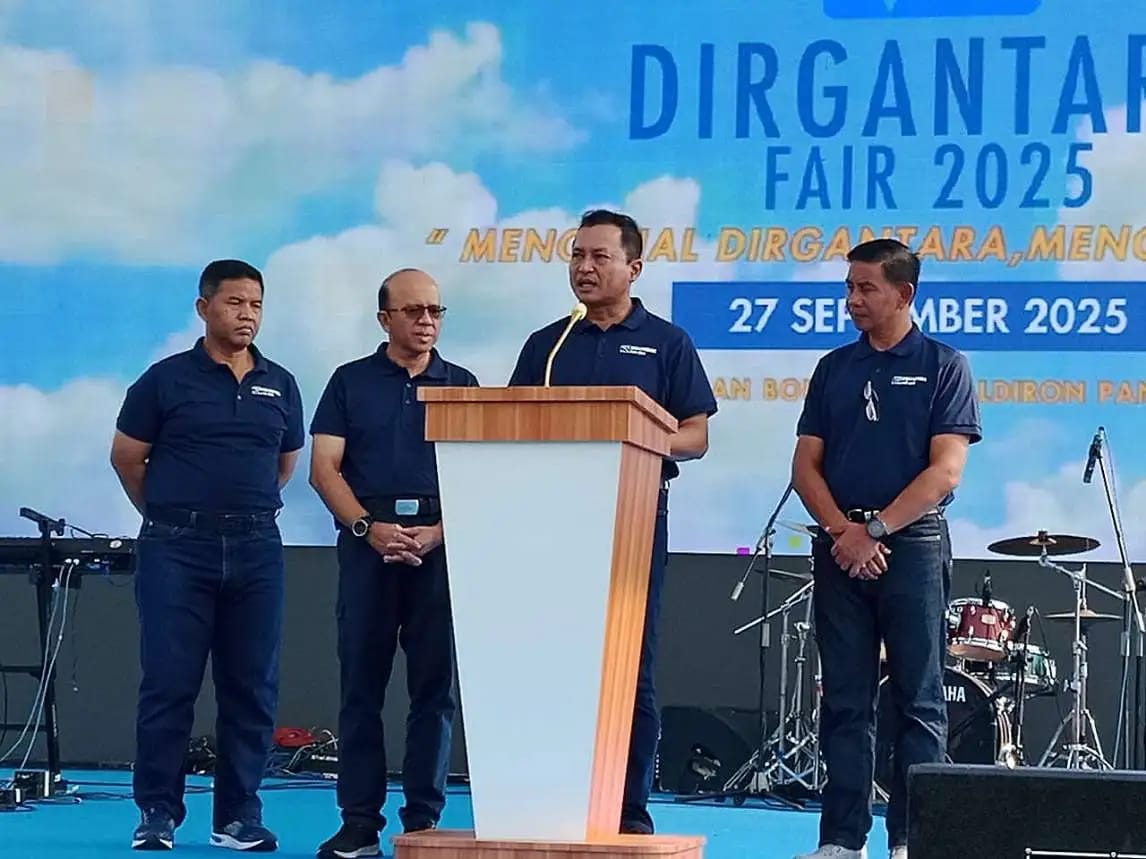 Kodau I Buka Stand Pameran, Ikut Meriahkan Dirgantara Fair 2025