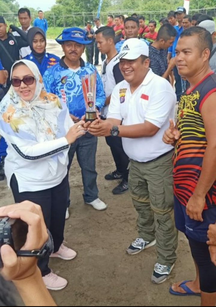 Dua Tim Polres Pulpis Borong Juara 2 dan Juara 1 Lomba Dayung Perahu Naga Kapolda Cup