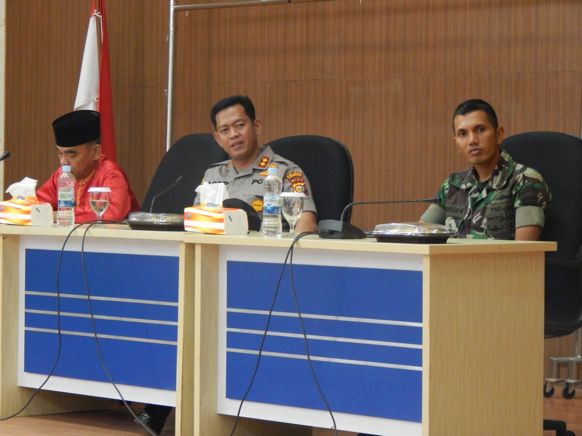 Kapolres Kampar Silaturahmi dengan Kepala SLTA dan Ketua OSIS SLTA Se Kabupaten Kampar