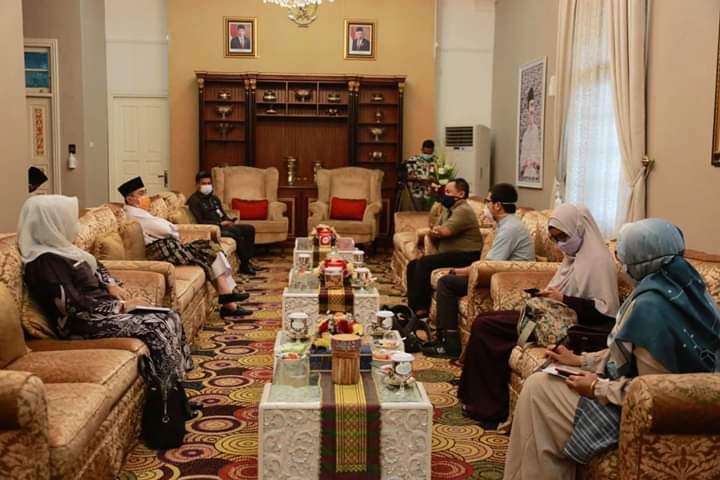 Gubri Menerima Kunjungan PT HK Bahas Percepatan Jalan Tol Trans Sumatera Khusus Wilayah Provinsi Riau