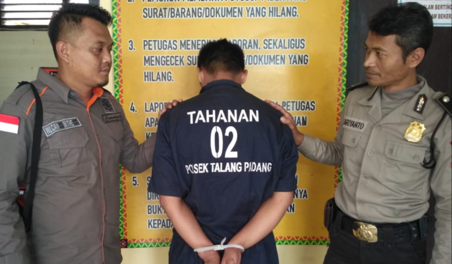 Bawa Dua Pisau Saat Ngelem, Pria 30 Tahun Ditangkap Polsek Talang Padang