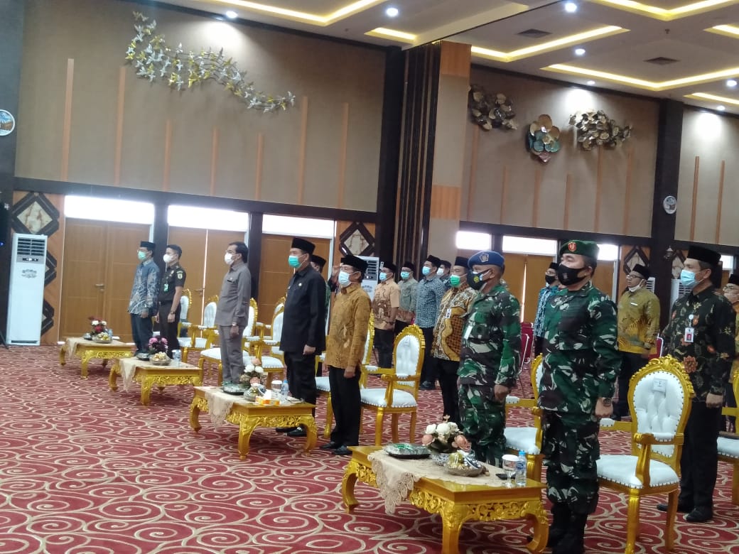 Pasi Intel Kodim 0301/PBR Menghadiri Acara Pelantikan Pengurus ICMI Kota Pekanbaru di Aula Perkantoran Walikota Tenayan Raya