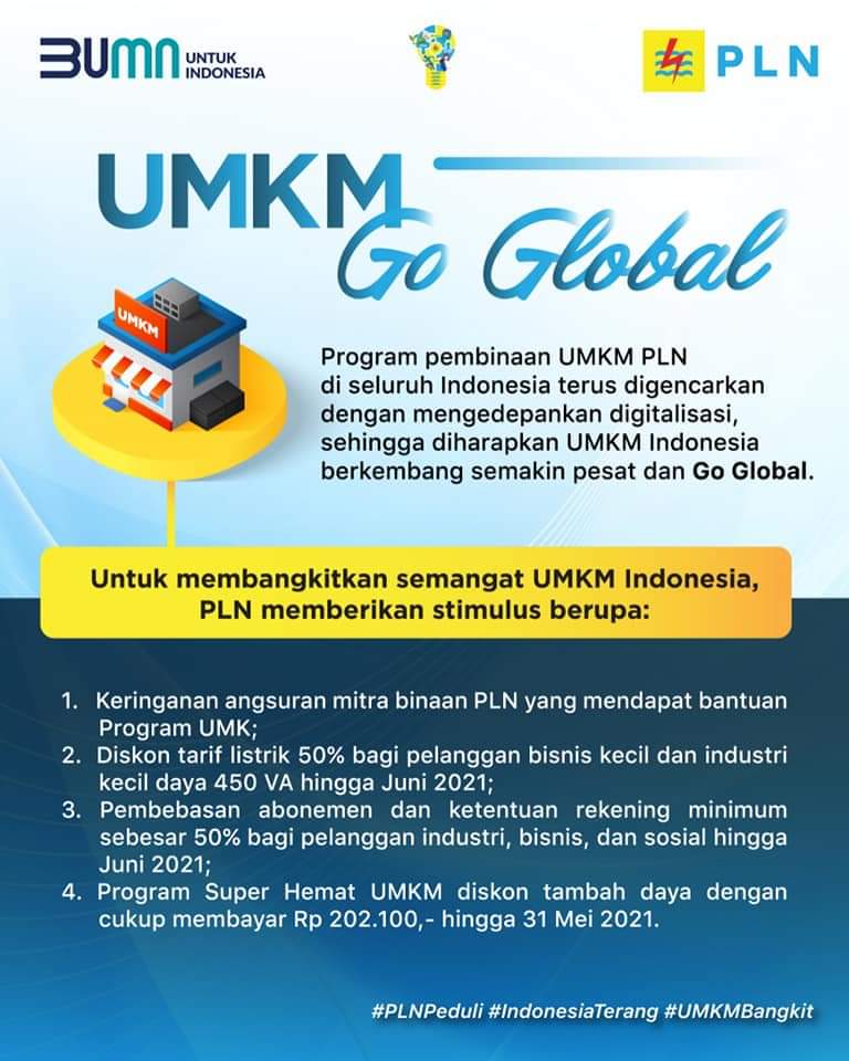 Pelanggan Rumah Tangga Dan UMKM, Segera Tambah Daya, Promo PLN Akan Segera Berakhir Tanggal 30 Juni 2021