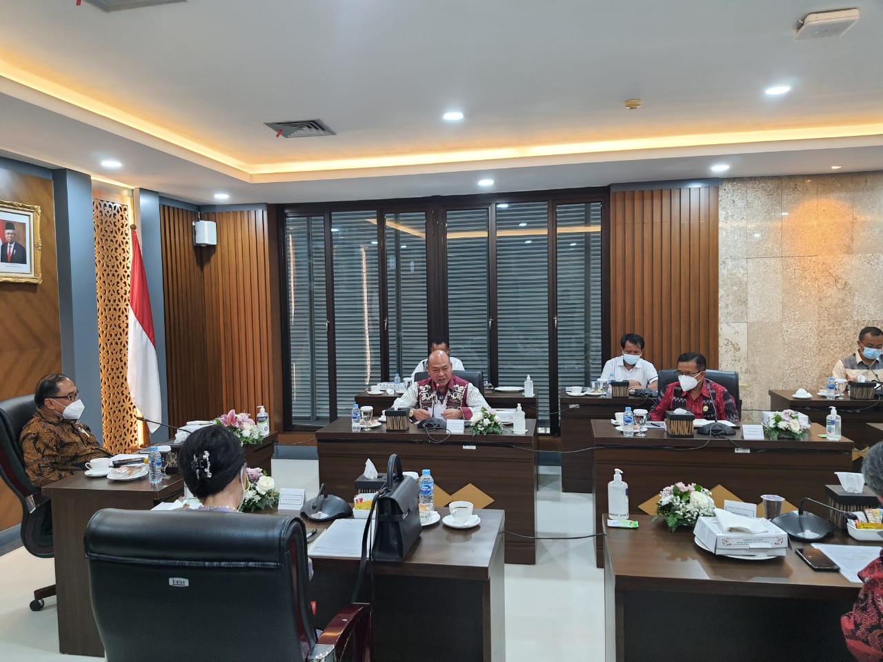 Bupati Taput Bahas UNTARA Dengan Dewan Pertimbangan Presiden RI