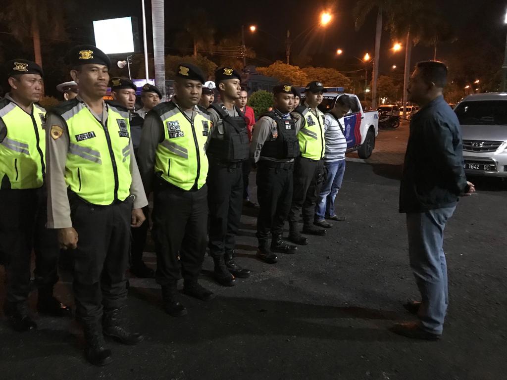 Polresta Palangka Raya Gelar KRYD, Bubarkan Permainan Judi Dadu Gurak