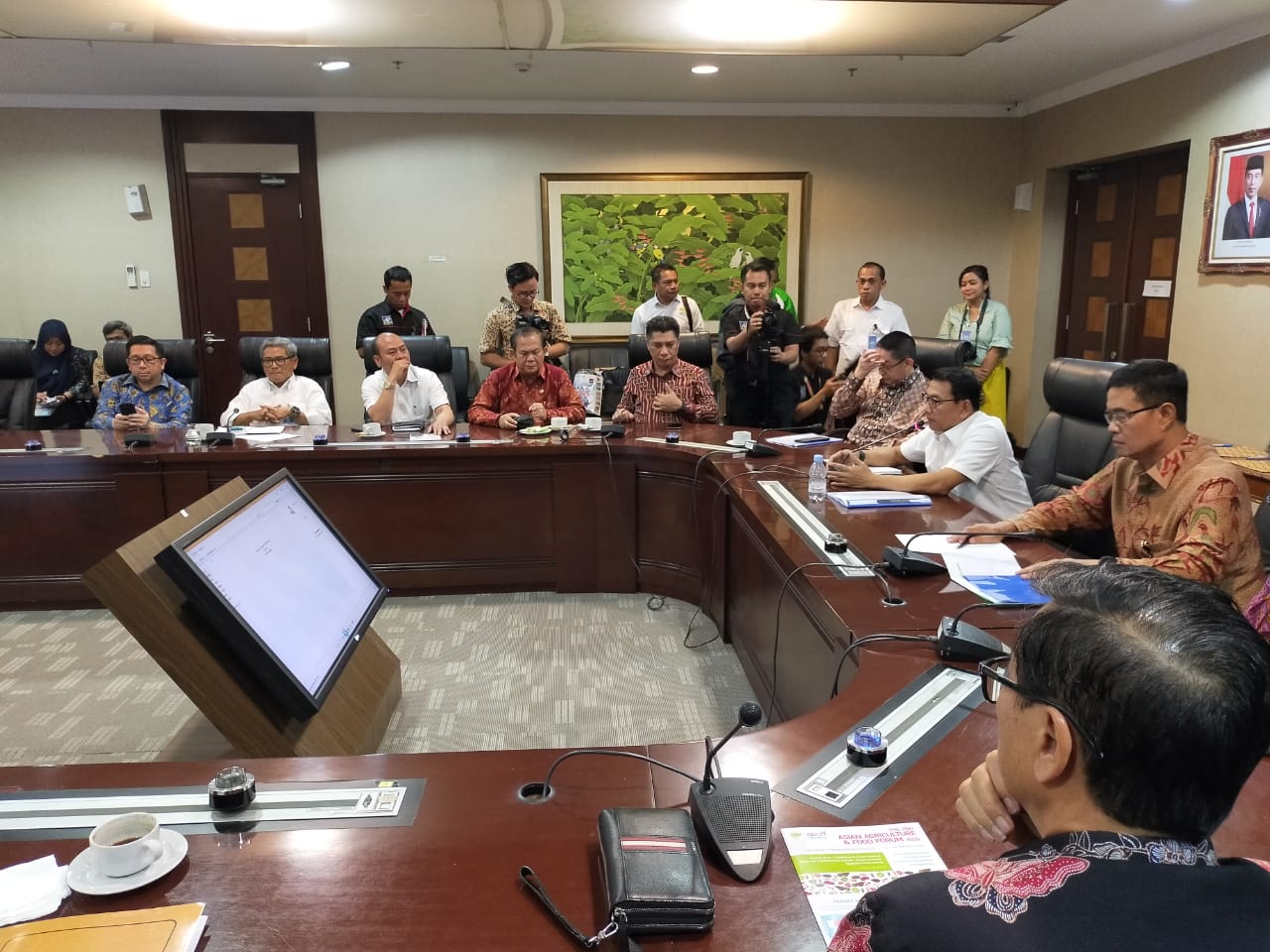 Bupati Taput Hadiri Sosialisasi Kegiatan Asian Agriculture dan Food Forum HKTI 2020 di Jakarta