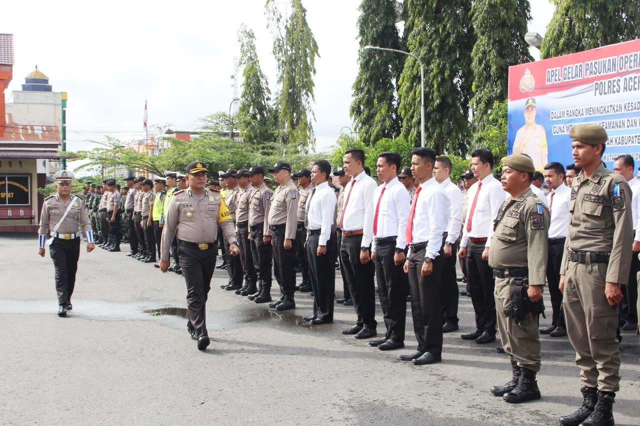 Polres Agara Gelar Operasi Rencong 2019