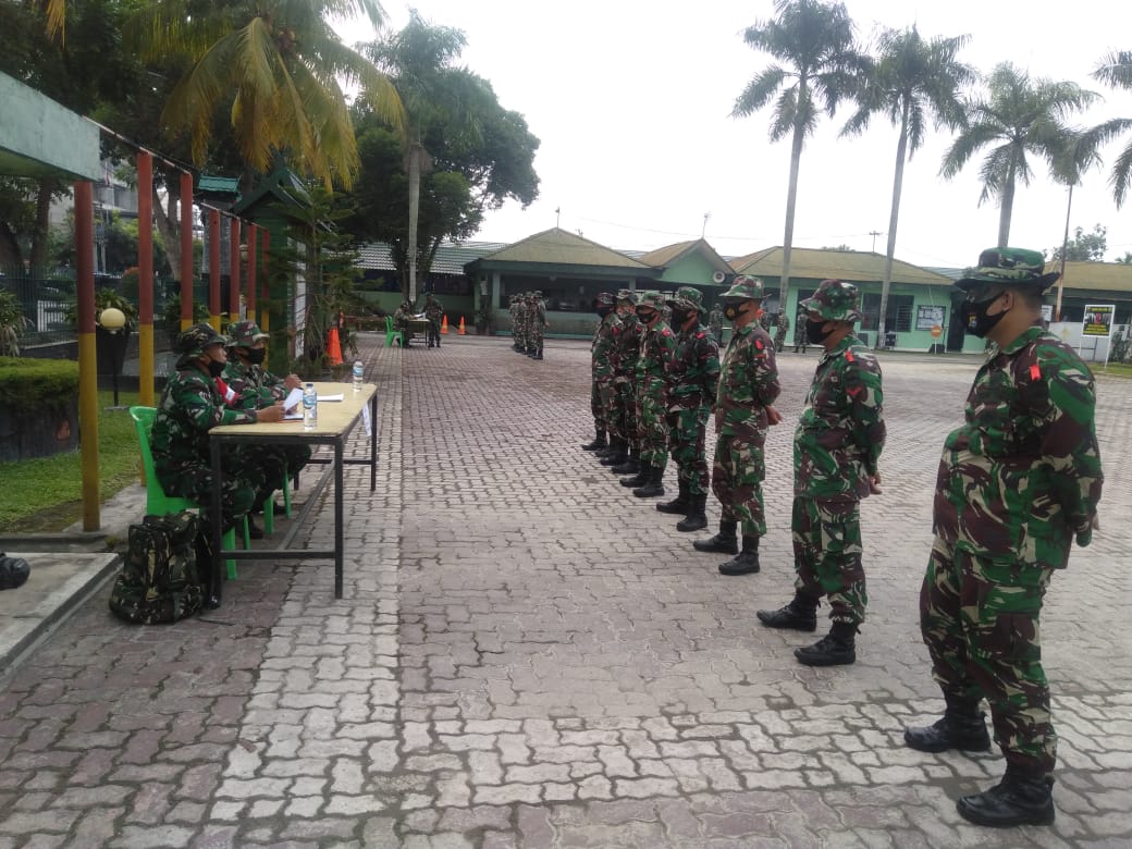 Kodim 0301/PBR Laksanakan UTP Keterampilan Teritorial Tahun 2021