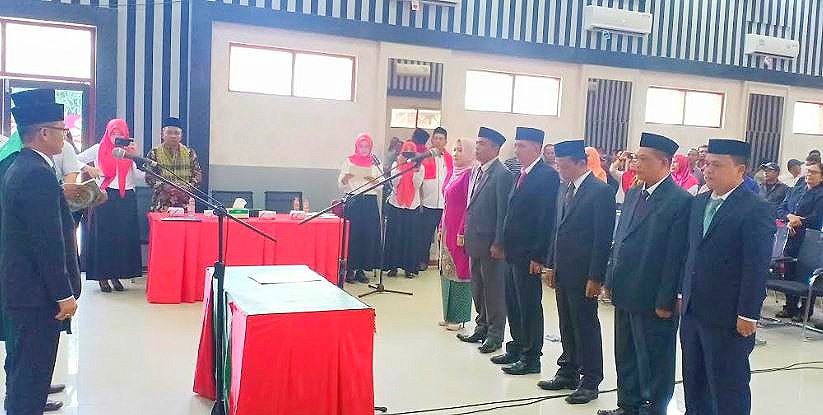 Wakil Bupati Aceh Tenggara Lantik Enam Pejabat Eselon II dan III, Berikut Daftarnya