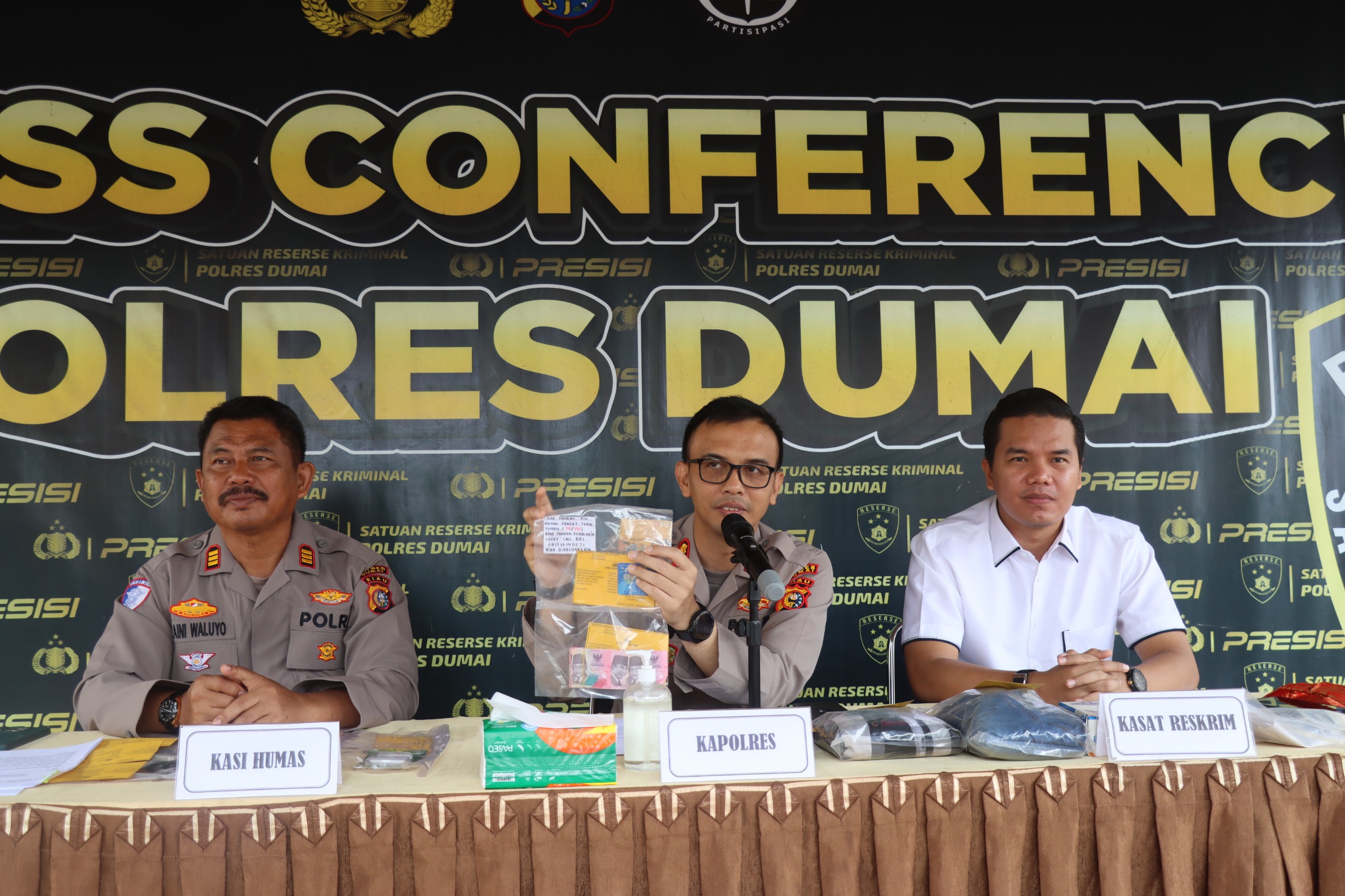 Satreskrim Polres Dumai Ungkap Kasus Pencurian Modus Ganjal ATM, Pelaku Ditangkap di Sumatera Utara