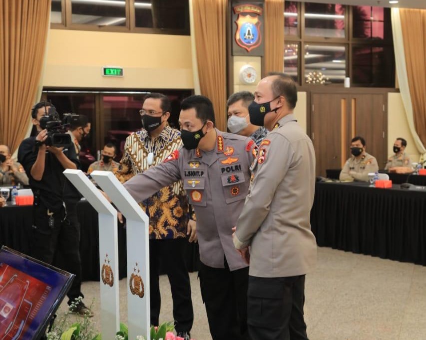 Wujudkan Bentuk Transparansi dan Handling Complain, Kapolri Launching Aplikasi Dumas Presisi