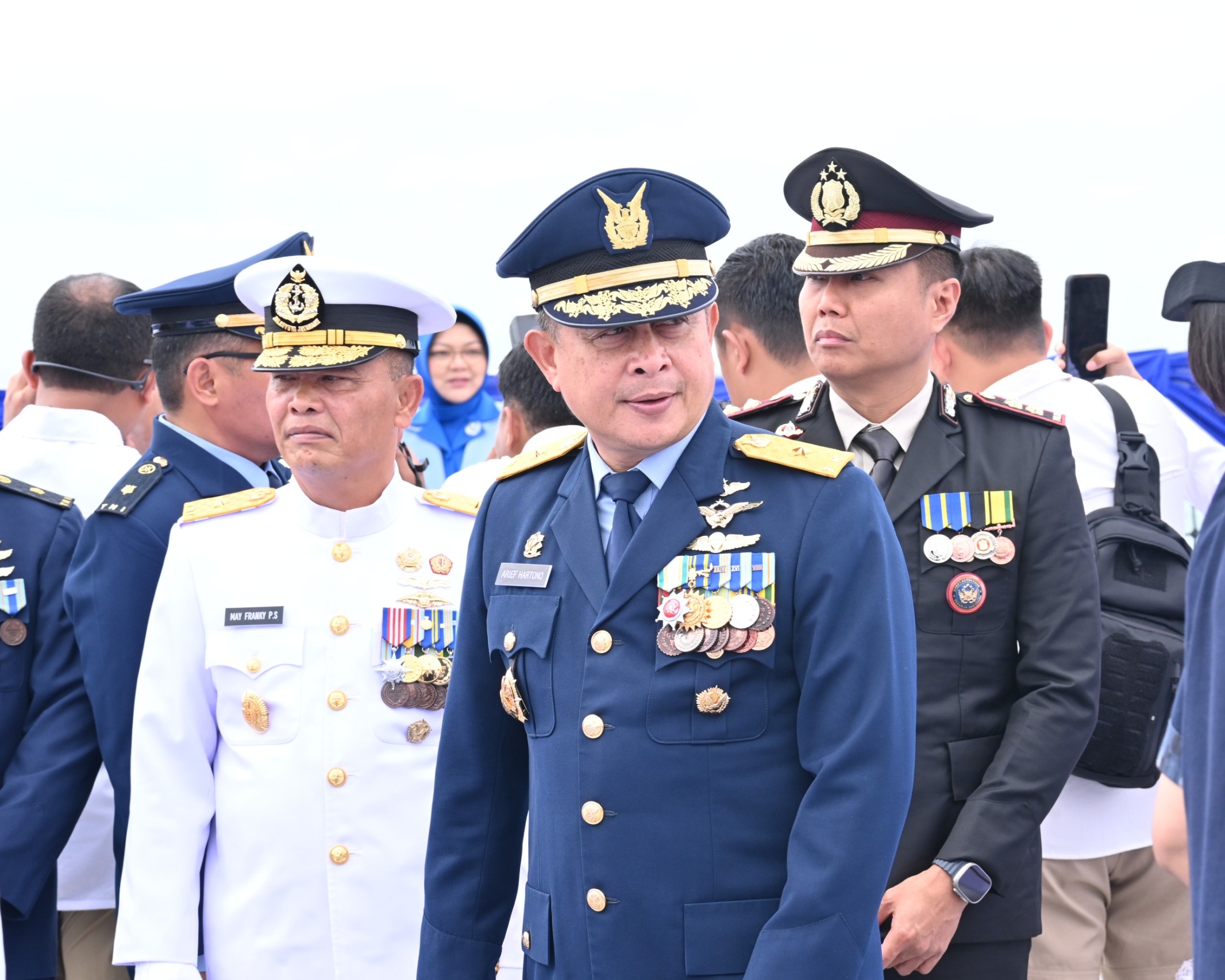 Hari Dharma Samudera Tahun 2026, Kaskodau I Tabur Bunga di Laut