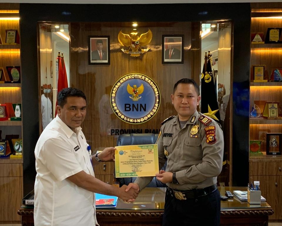 Kepala BNN Provinsi Riau Mengapresiasi Pengungkapan Kasus Narkoba 1,1 Kg