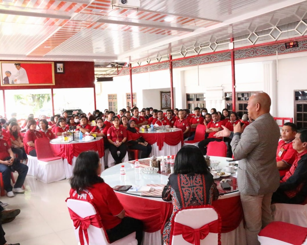 Bupati Nikson Nababan Silaturahmi Dengan Pengurus PPNI Tapanuli Utara