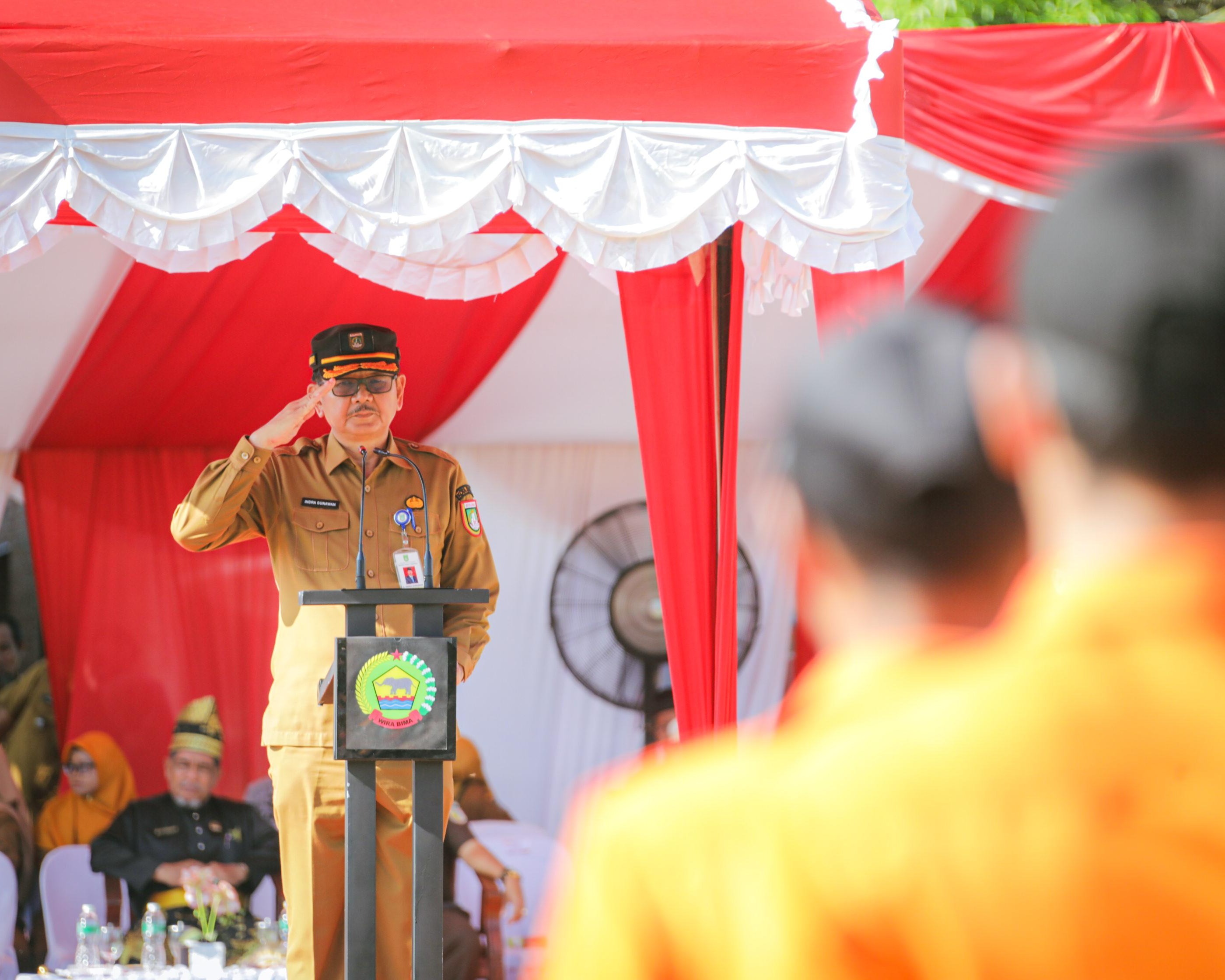 Korem 031/Wira Bima Wujudkan Pemerataan Pembangunan, TMMD Ke-124 Resmi Dibuka di Bengkalis