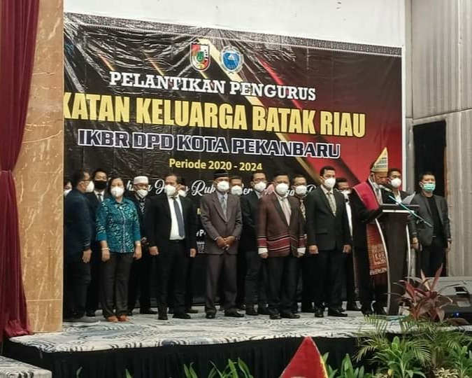 Ferry Shandra Pardede Resmi Dilantik Sebagai Ketua DPD IKBR Kota Pekanbaru Periode 2020 - 2024