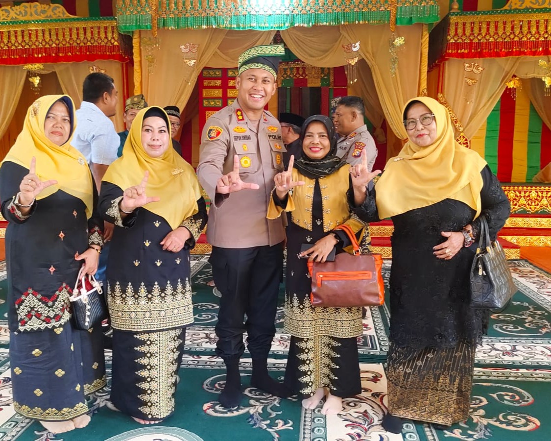 Perkuat Sinergi Adat dan Tokoh Agama, Kapolres Siak Silaturahmi dengan LAMR dan FKUB