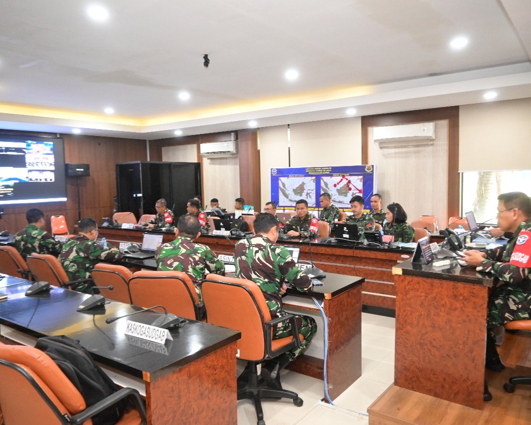 Pangkodau I Pimpin Gladi Posko Awali Latihan Angkasa Yudha di Makodau I