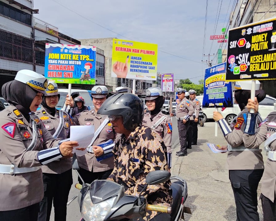 Tim Satgas Preemtif Operasi Zebra Lancang Kuning 2024 Gencar Berikan Himbauan Kamtibmas dan Kamseltibcarlantas