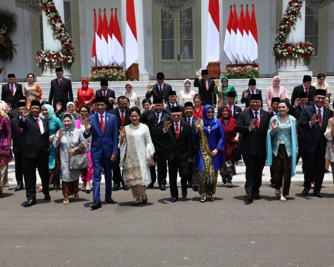 Presiden Jokowi Umumkan Nama-Nama Menteri Dalam Kabinet Indonesia Maju Periode 2019 - 2024