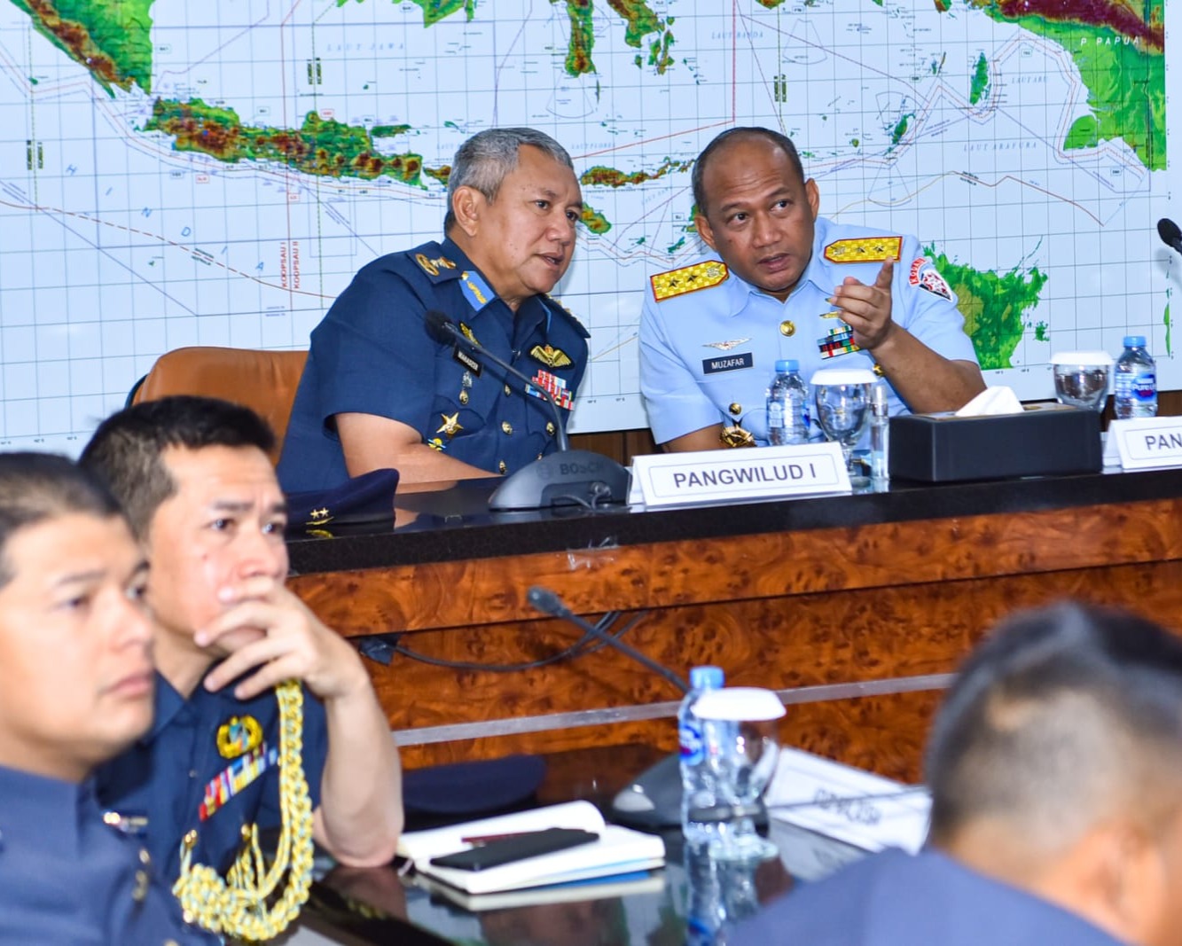 Pangkodau I Terima Kunjungan Kehormatan Pangwilud I TUDM