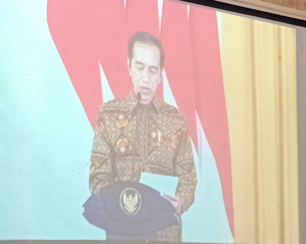 Bupati Taput Hadiri Rakor Nasional Wasin Tahun 2021 Secara Virtual