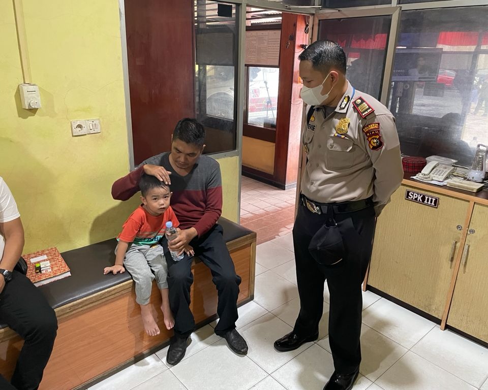 Polsek Limapuluh Gerak Cepat Informasi Anak Hilang