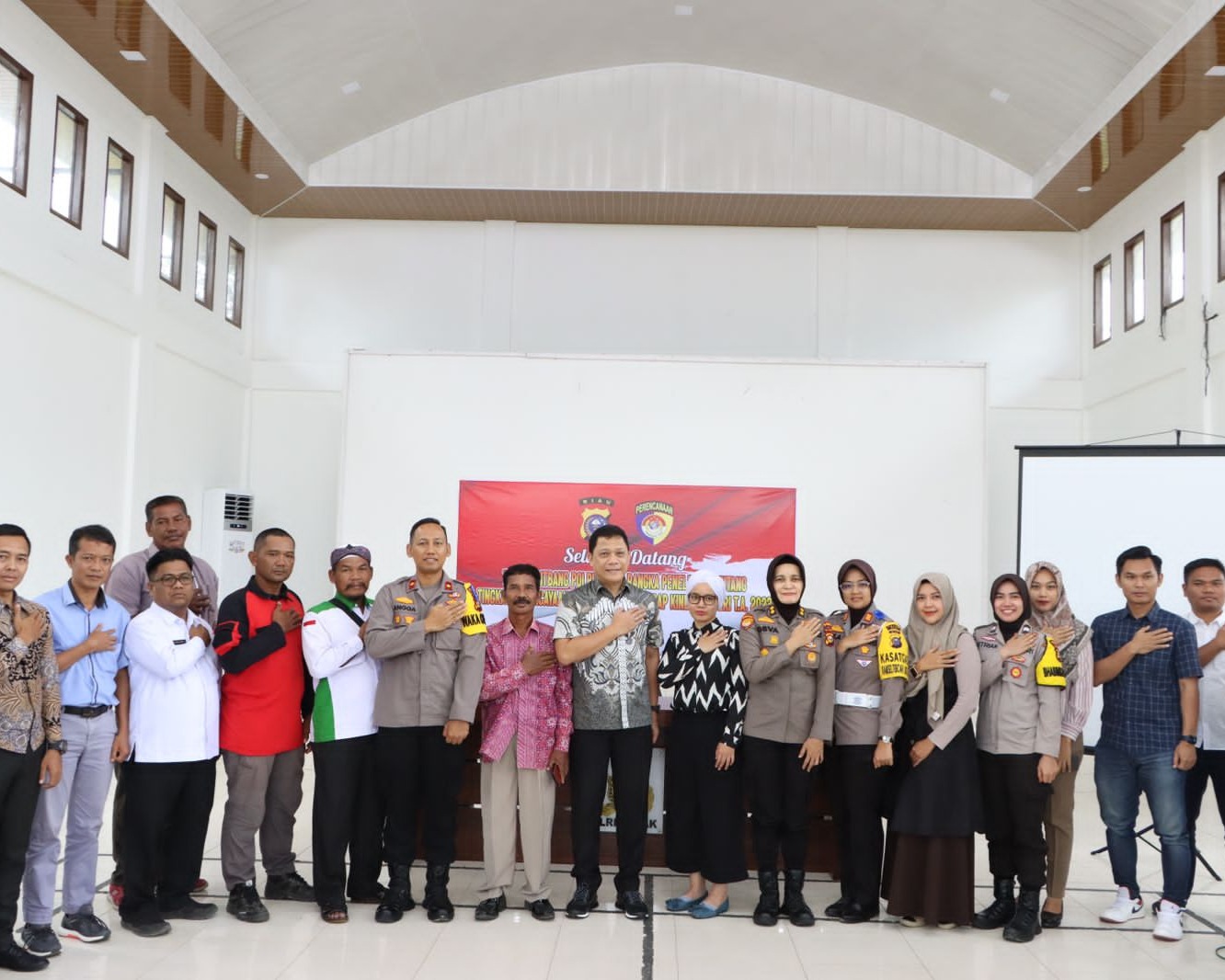 Tingkatkan Mutu Pelayanan Kepada Masyarakat, Puslitbang Polri Laksanakan Penelitian di Polres Siak