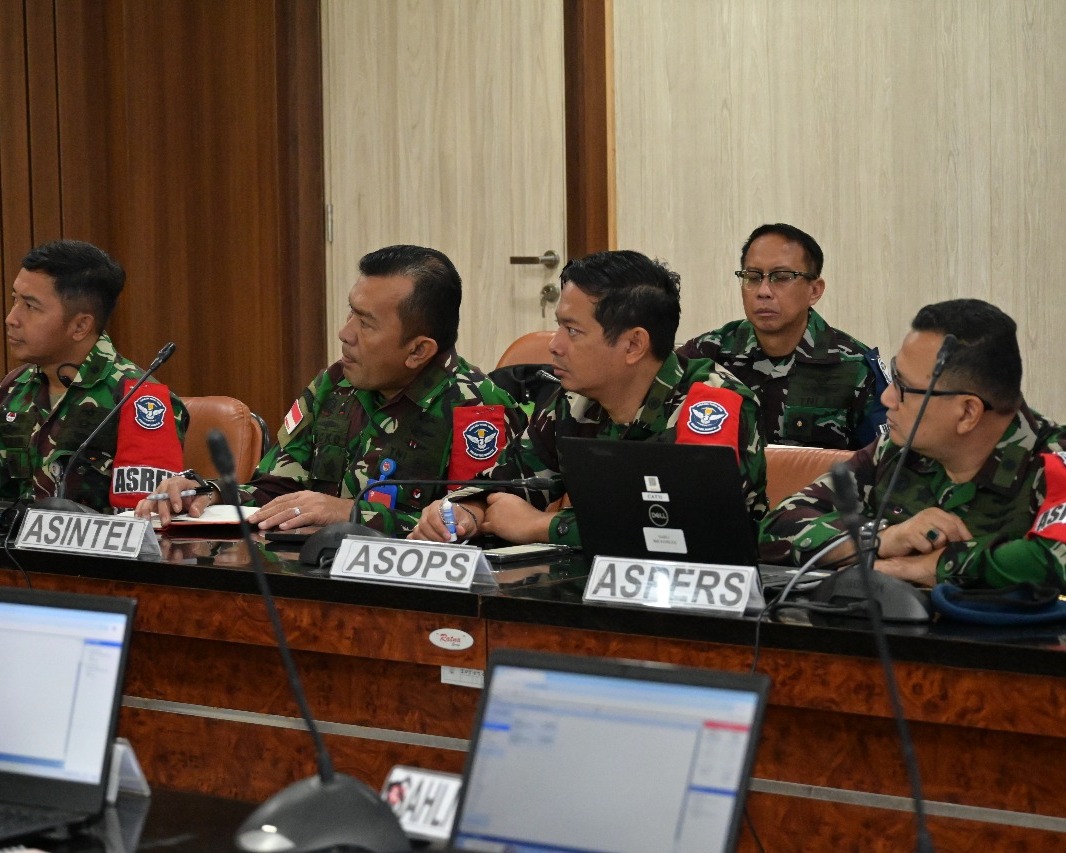 Pangkodau I Pimpin Gladi Posko Awali Latihan Angkasa Yudha di Makodau I