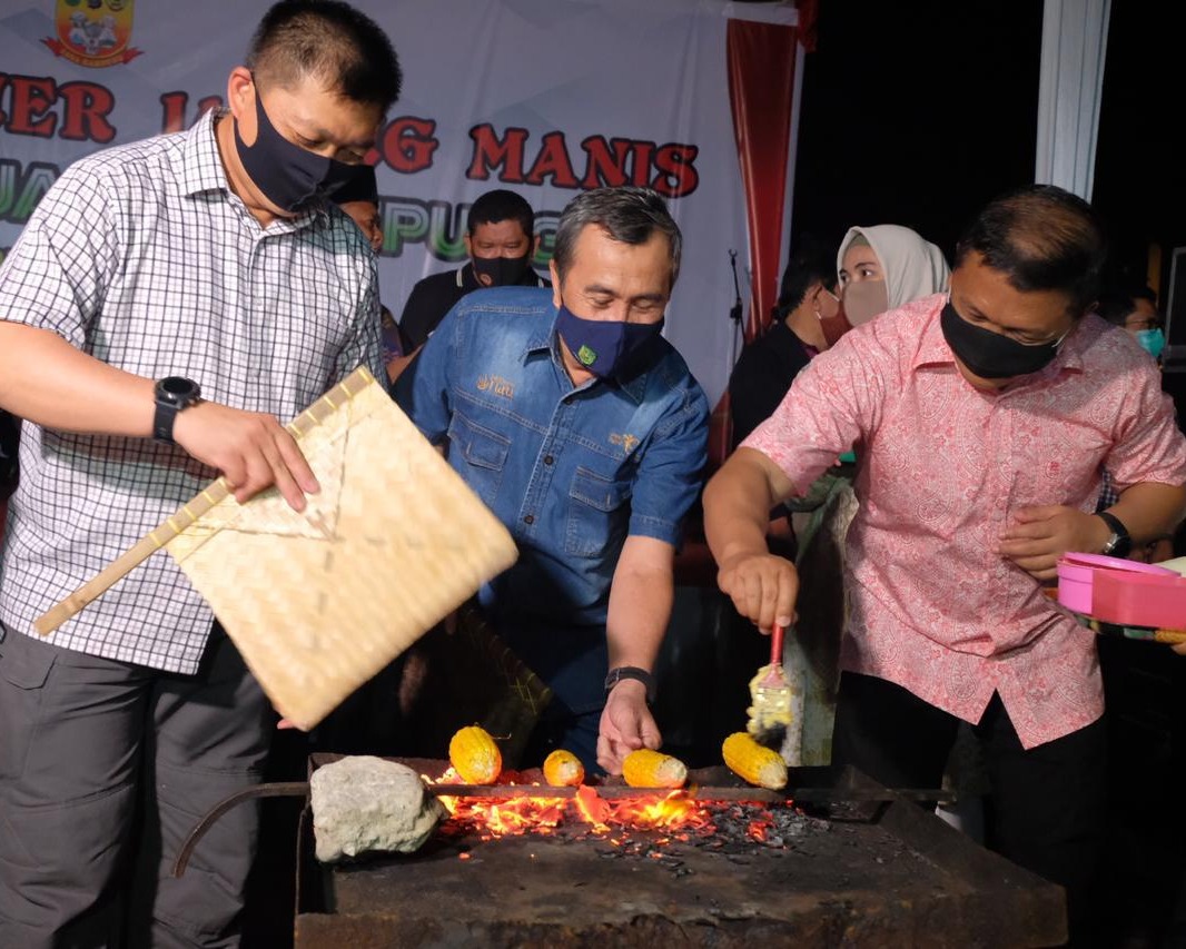 Gubri Apresiasi Acara Wisata Kuliner Jagung Manis Gerakan Jaga Kampung, Dalam Rangka Pemberdayaan Ekonomi Masyarakat di Riau