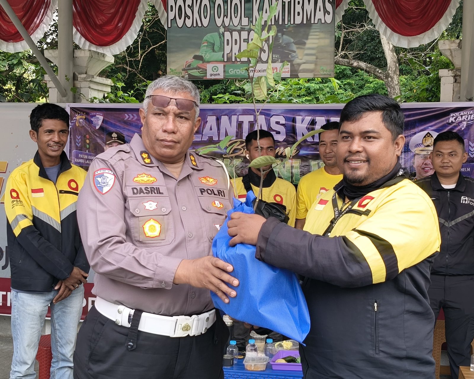Jelang Hari Keselamatan Berlalu Lintas 2026, Polantas Karib Rangkul Ojol: Edukasi Keselamatan hingga Green Policing