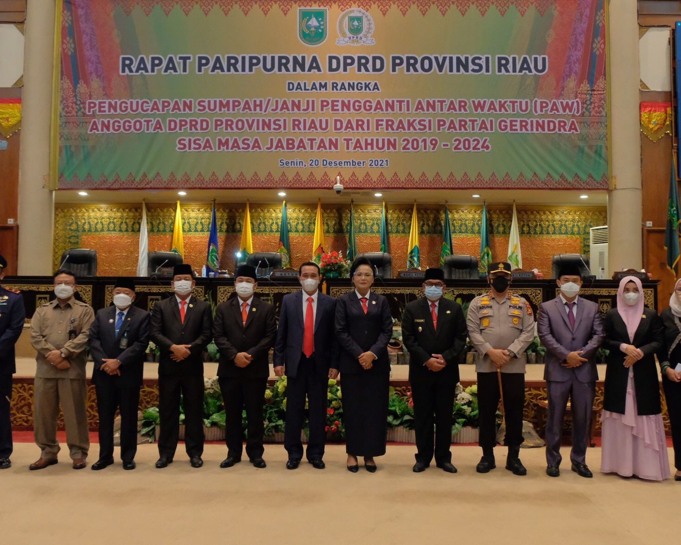 Sampaikan Pidato Pada Sidang Paripurna DPRD, Irjen Pol Agung Setya Imam Effendi: Terimakasih Masyarakat Riau