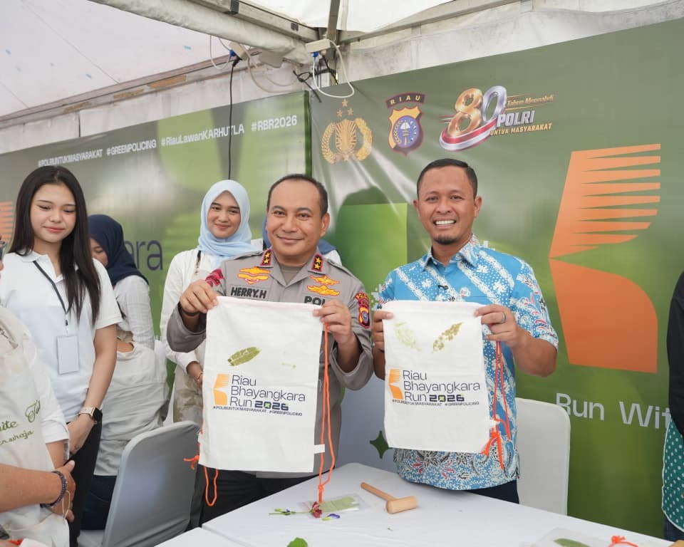Bukan Hanya Sekedar Ajang Lari, Riau Bhayangkara Run Dongkrak Ekonomi Dan Pariwisata Pekanbaru