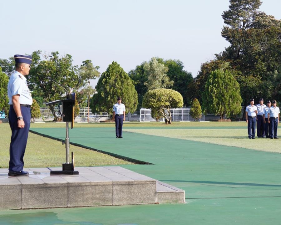 Asintel Kaskodau I Pimpin Upacara Bendera