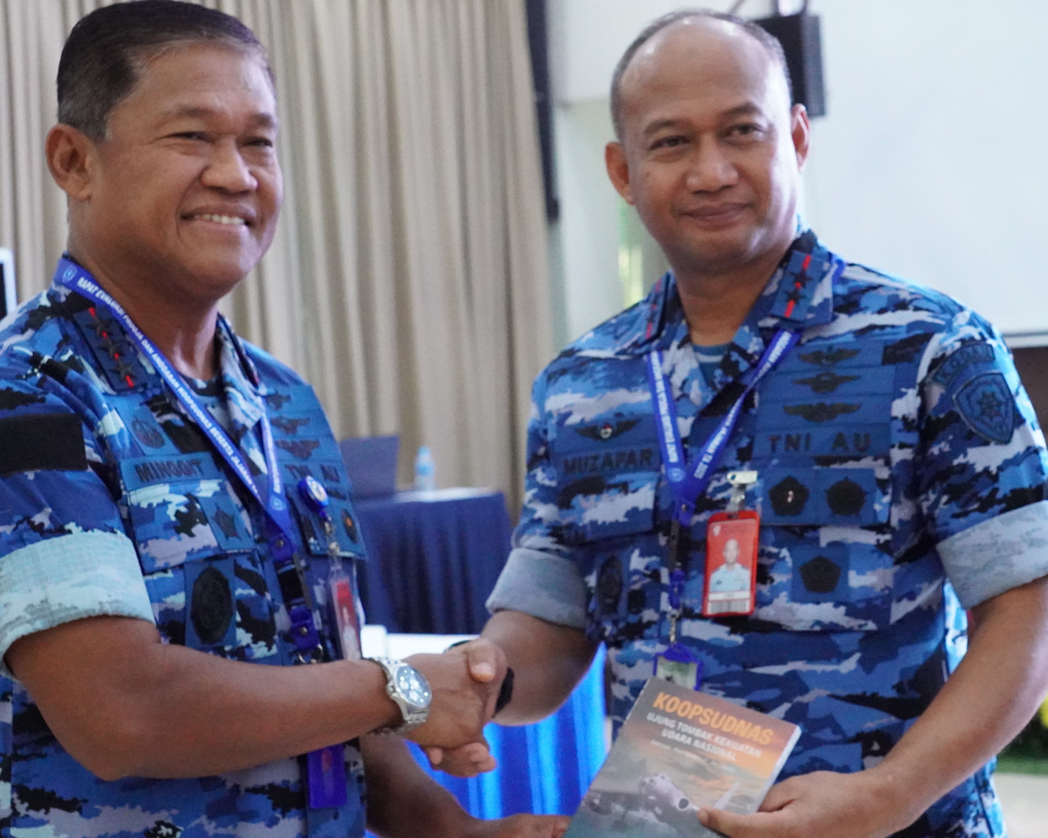 Pangkodau I Hadiri Rapat Evaluasi Progja dan Anggaran Koopsudnas beserta Jajaran