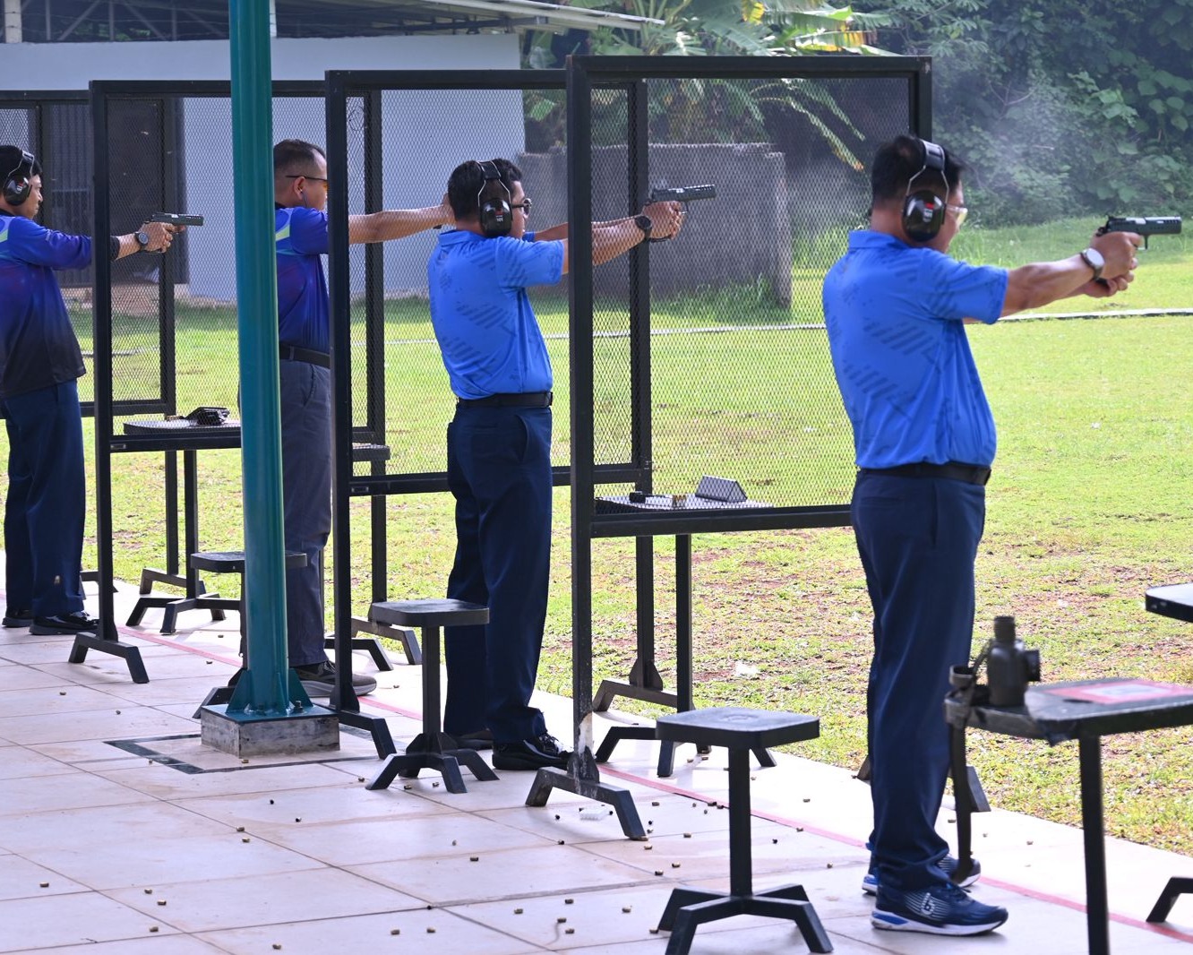 Gunakan Pistol, Atur NABITEPI, Kaskodau I Bidik Titik Hitam