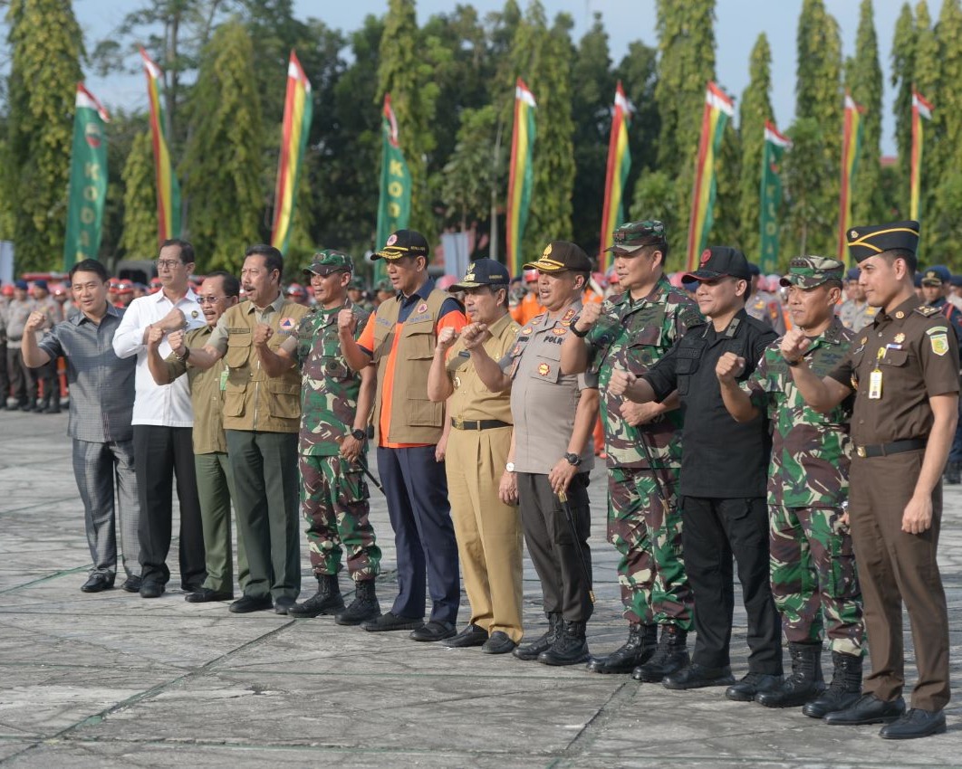 Pimpin Apel Kesiapsiagaan, Kepala BNPB Menekankan Pentingnya Langkah Pencegahan