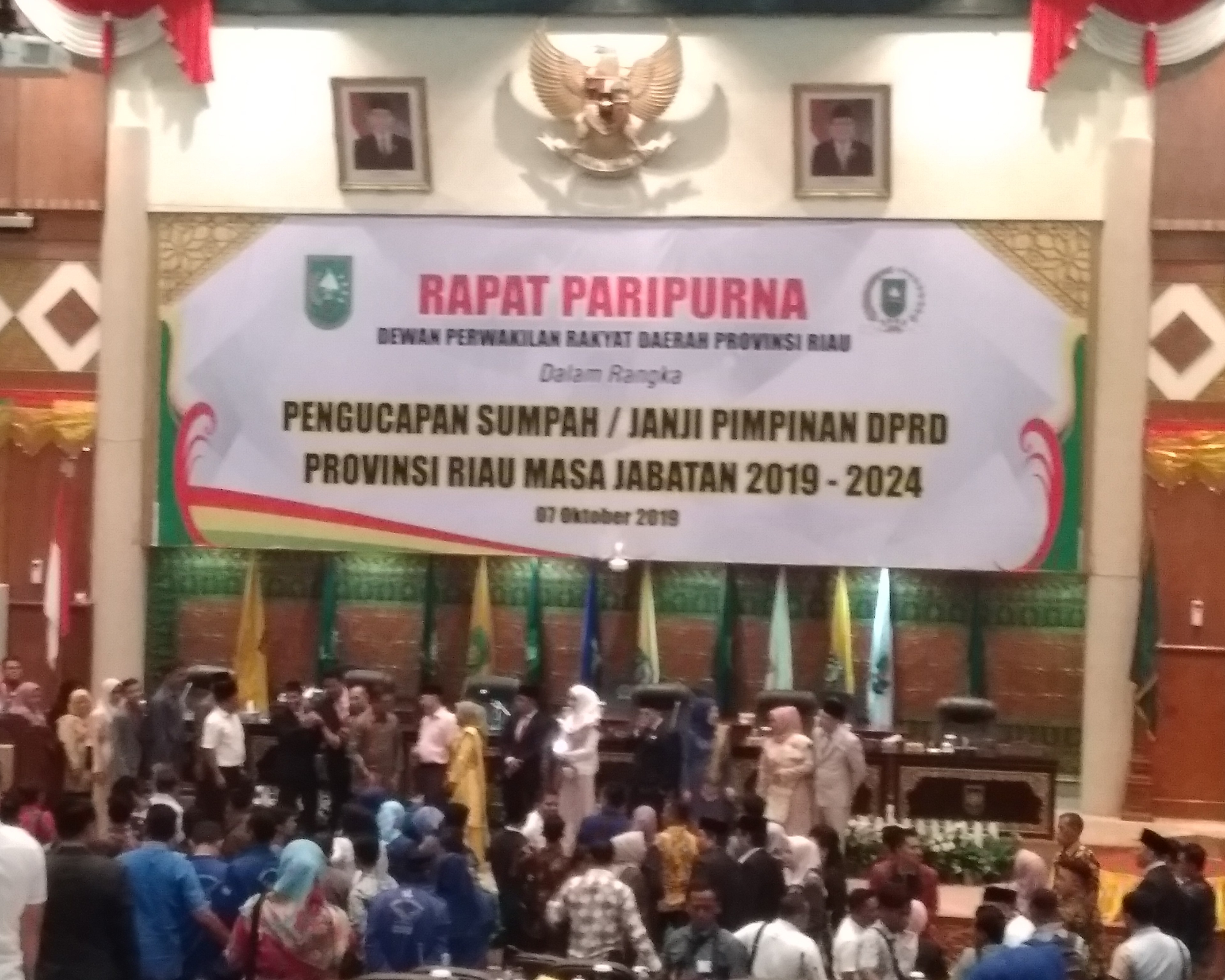 Indra Gunawan Eet Resmi Dilantik Menjadi Ketua DPRD Provinsi Riau