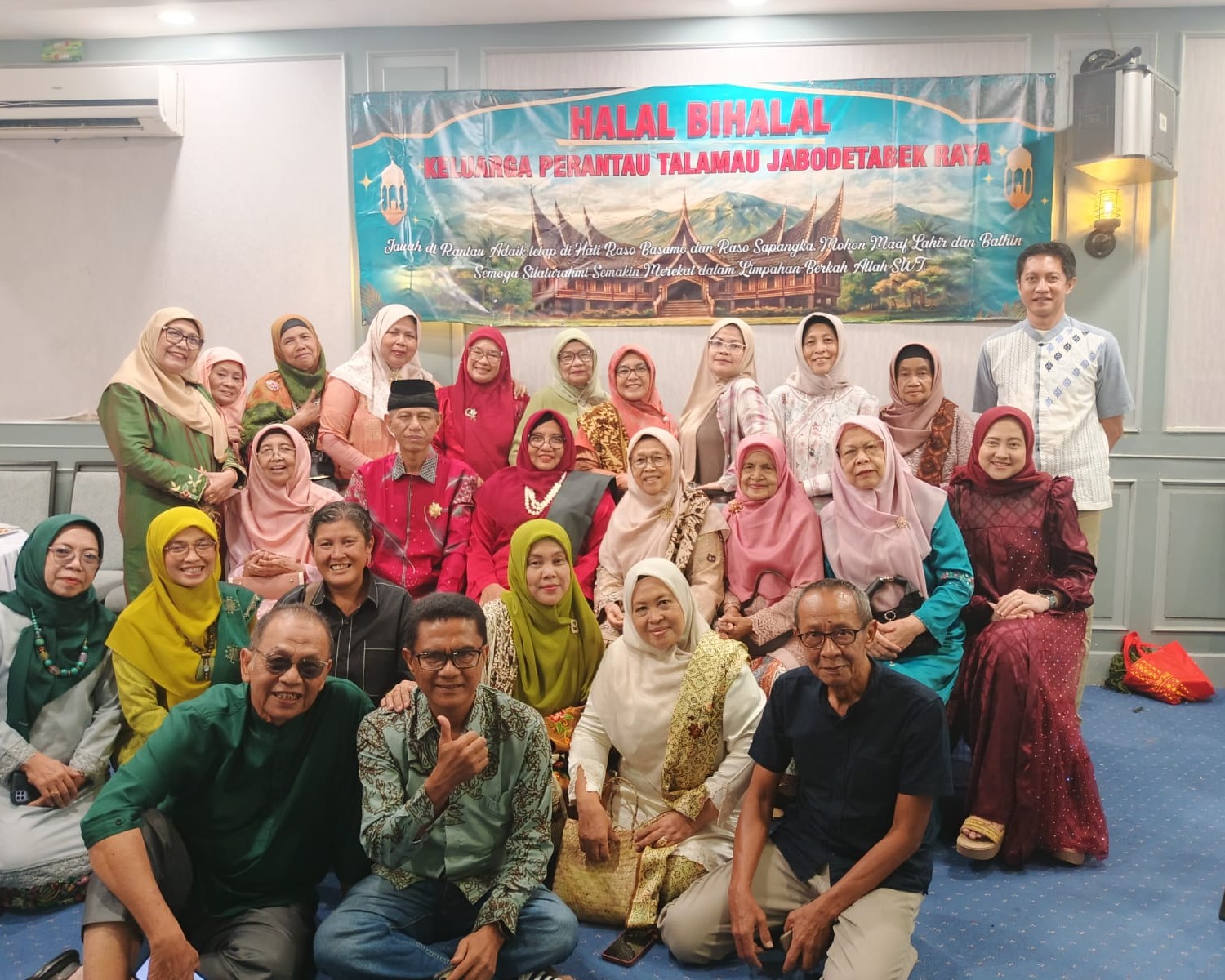 Perantau Keluarga Talamau Jabodetabek Raya Gelar Halal Bihalal