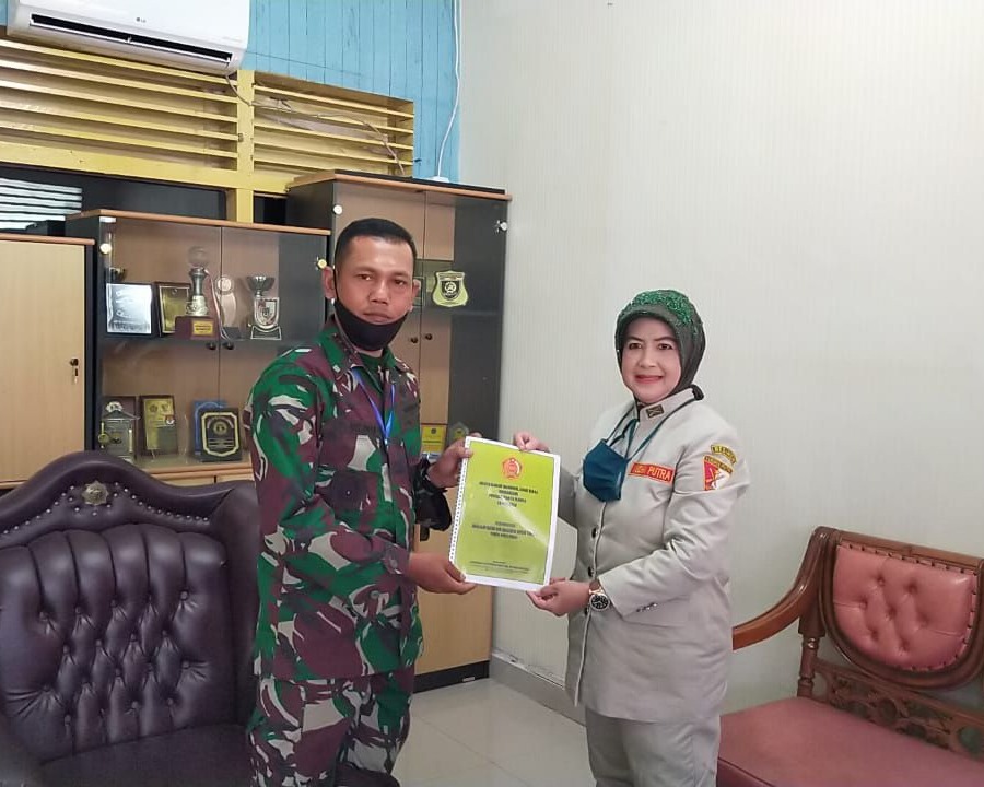 Dandim 0301/Pekanbaru Menerima Kunjungan Ketua DPC PPM Beserta Pengurus di Makodim