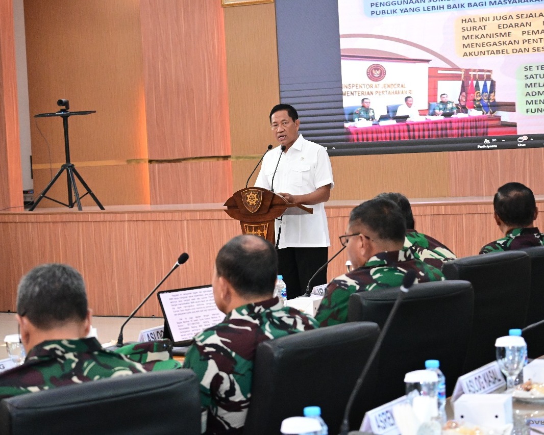 Pangkodau I Dampingi Wamenhan Buka Pelaksanaan Satgas Penatausahaan Pemanfaatan BMN TA 2025
