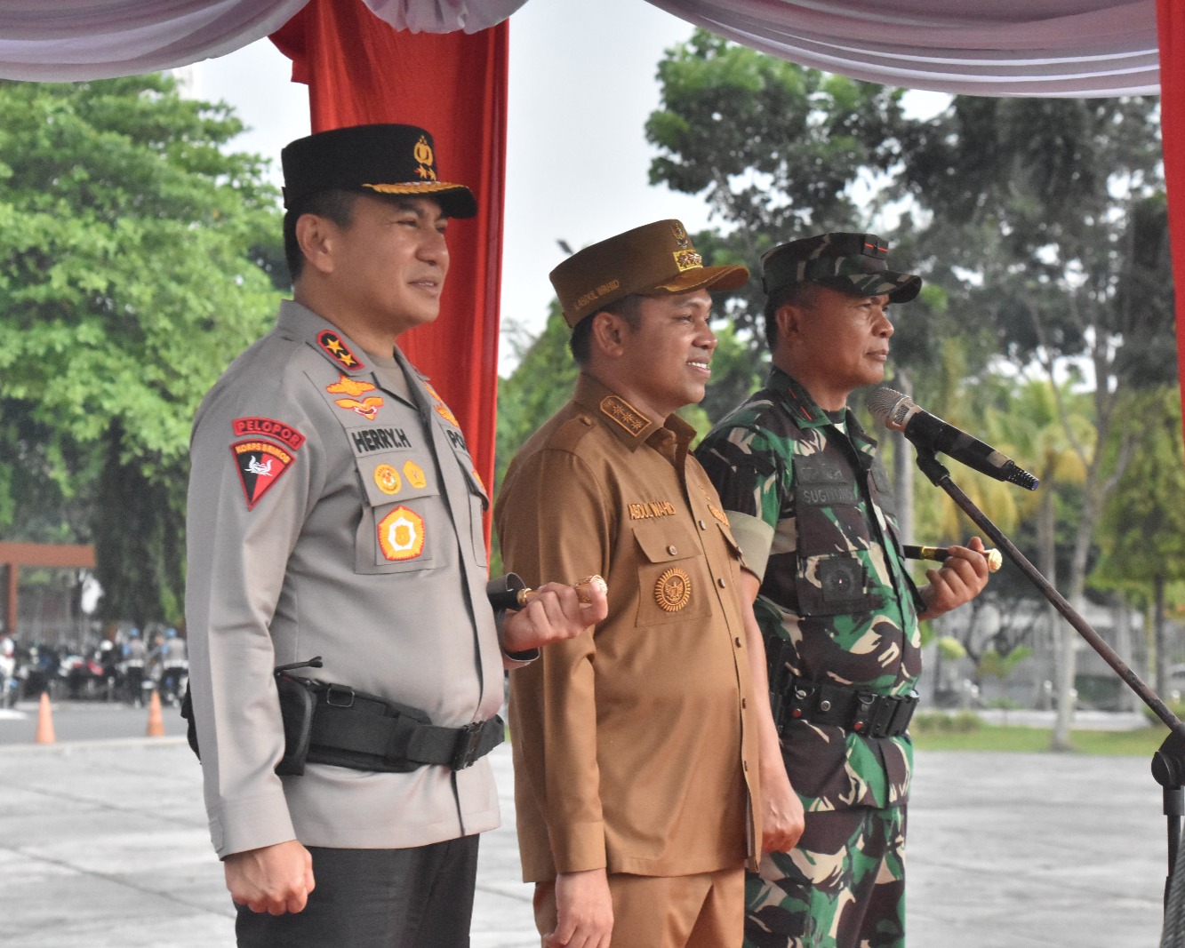 Danrem 031/WB Hadiri Apel Kesiapsiagaan Jambore Karhutla Tahun 2025