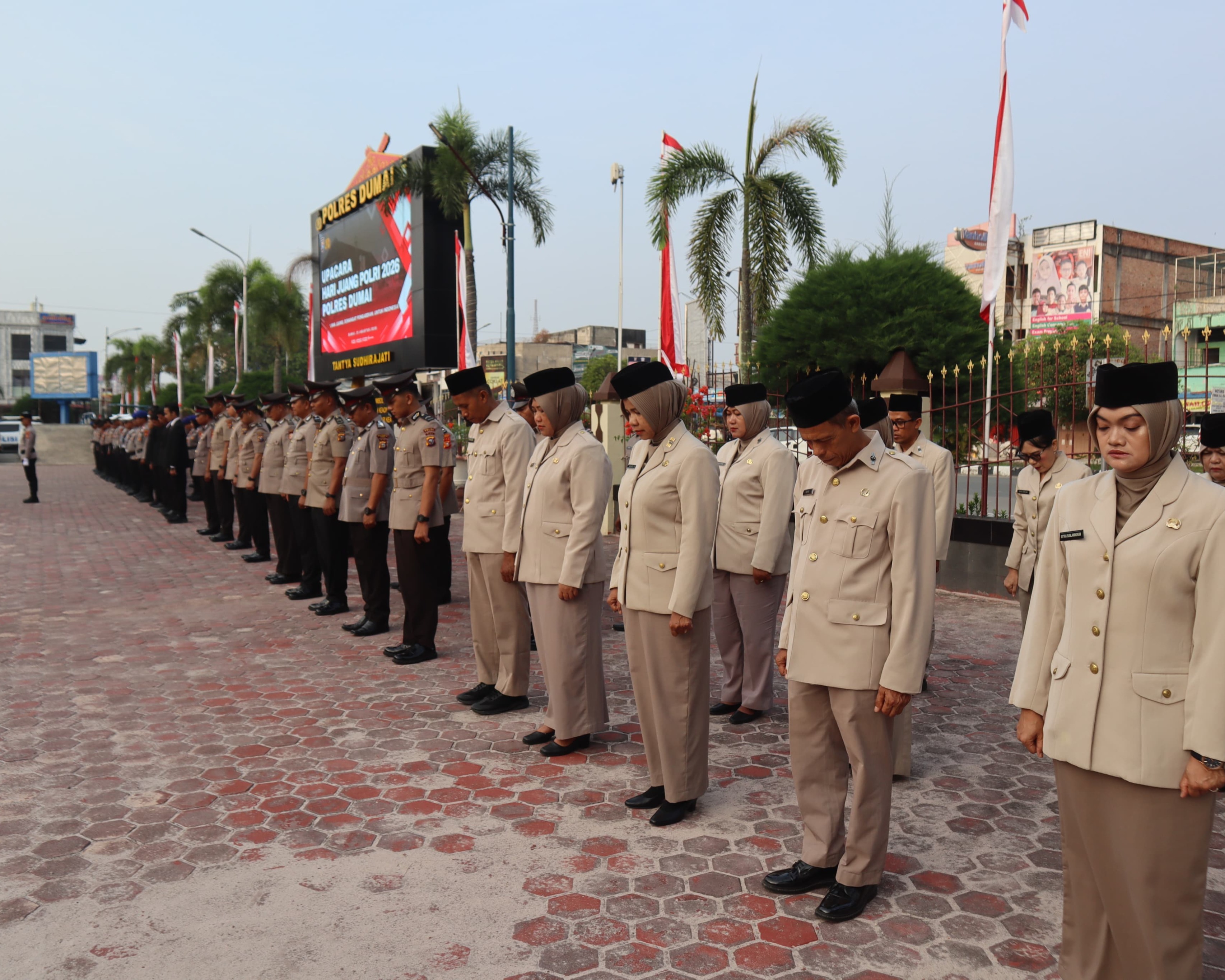 Polres Dumai Gelar Upacara Hari Juang Polri Tahun 2026, Kenang Sejarah dan Perjuangan Polri