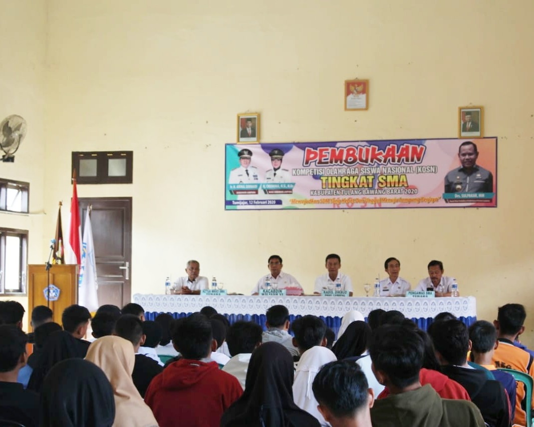 83 Siswa SMA Ikuti Seleksi KOSN Tingkat Kabupaten Tubaba